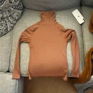 Old navy orange turtleneck